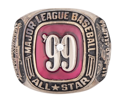 1999 Major League Baseball American League All Star Game Ring Presented to Mel Stottlemyre (Stottlemyre LOA)